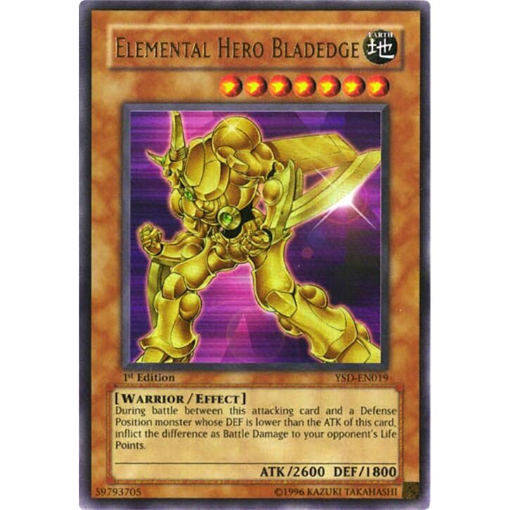 Image for Elemental Hero Bladedge (YSD-EN019) - YuGiOh