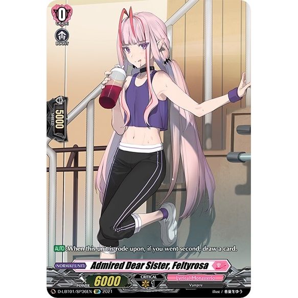 Image for Admired Dear Sister, Feltyrosa (SP) (D-LBT01/SP36EN) (D-LBT01) - Cardfight Vanguard