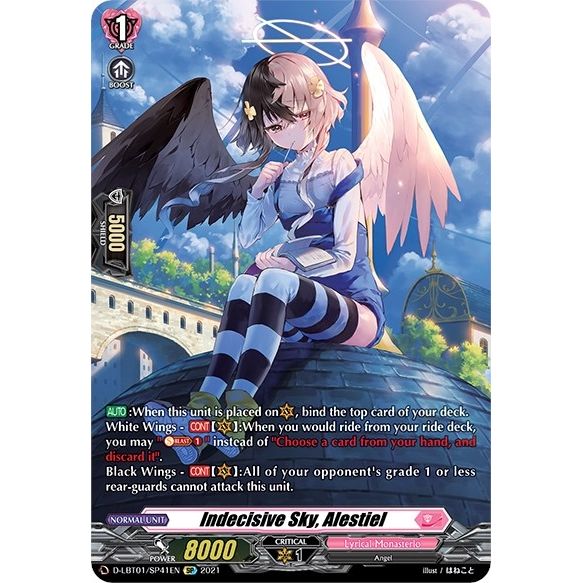 Image for Indecisive Sky, Alestiel (SP) (D-LBT01/SP41EN) (D-LBT01) - Cardfight Vanguard