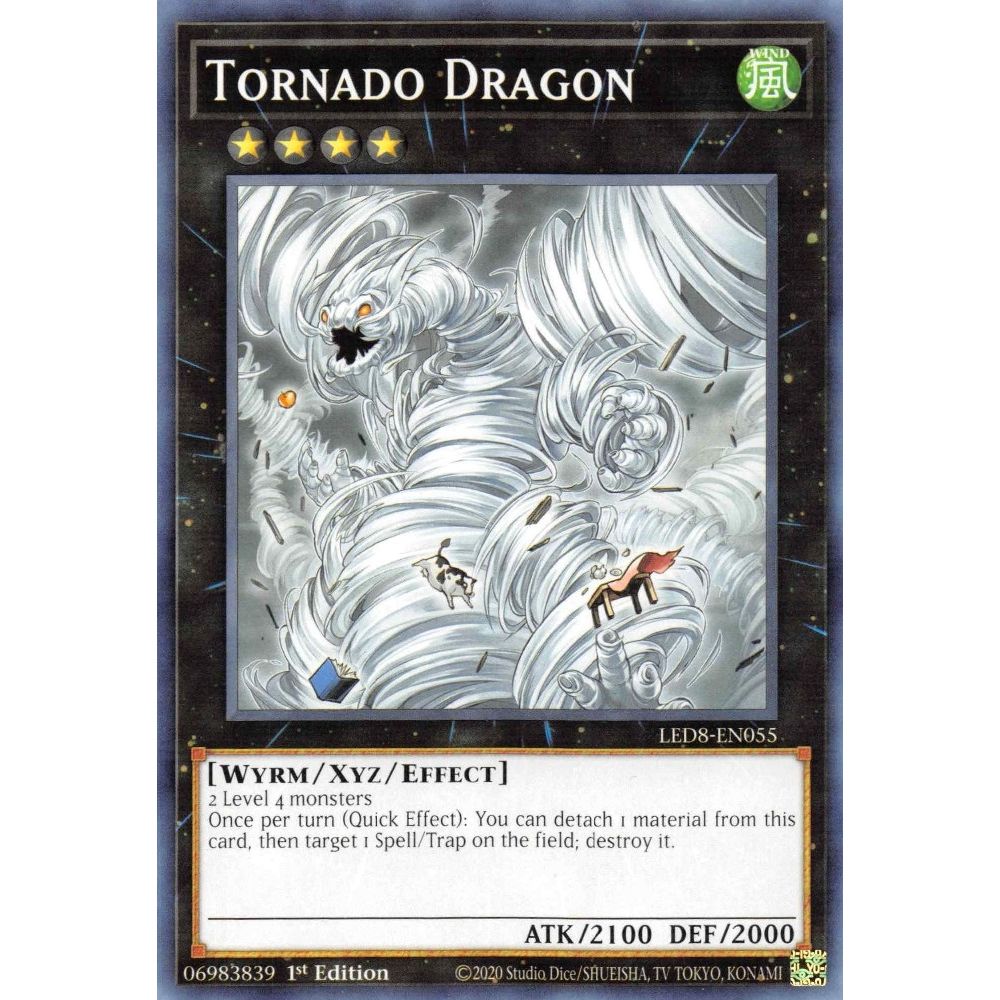 Image for Tornado Dragon (LED8-EN055) (LED8) - YuGiOh