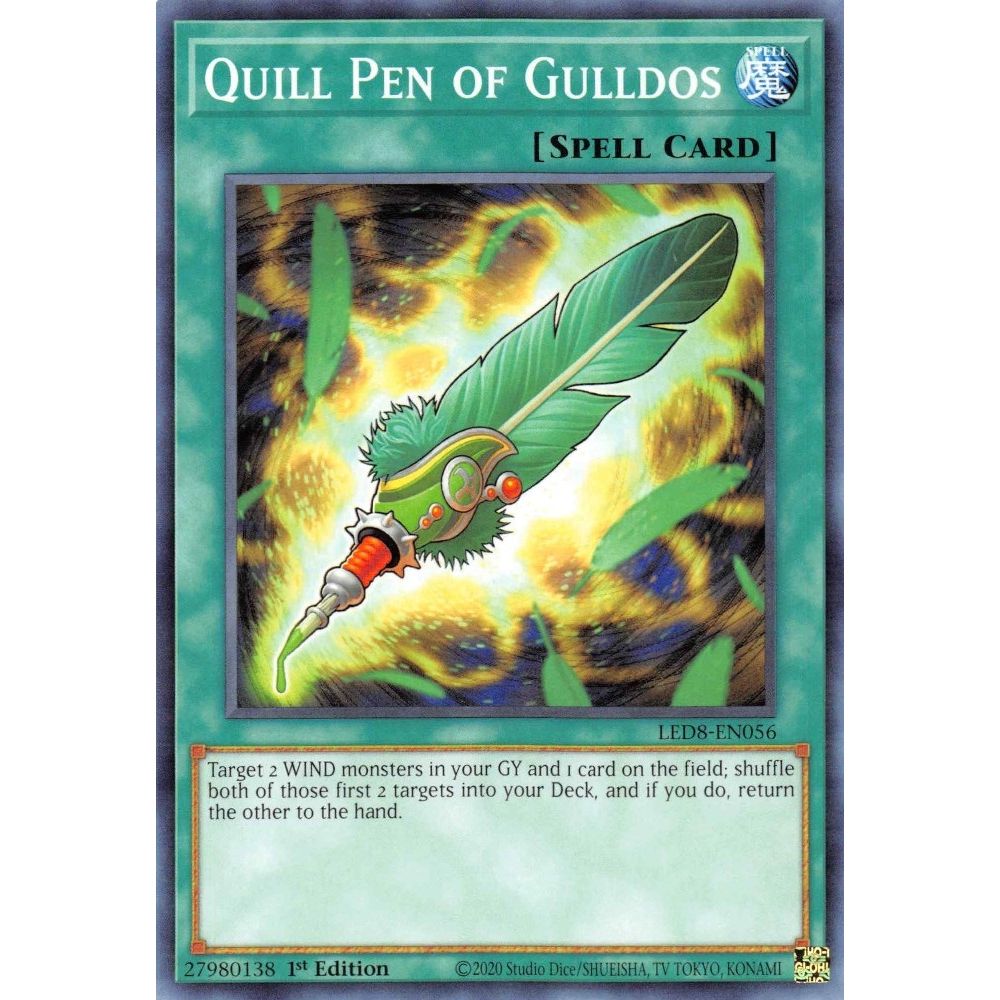 Image for Quill Pen of Gulldos (LED8-EN056) (LED8) - YuGiOh
