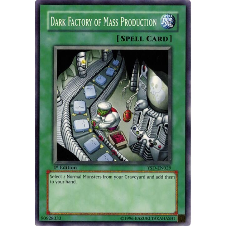 Image for Dark Factory of Mass Production (YSD-EN029) - YuGiOh
