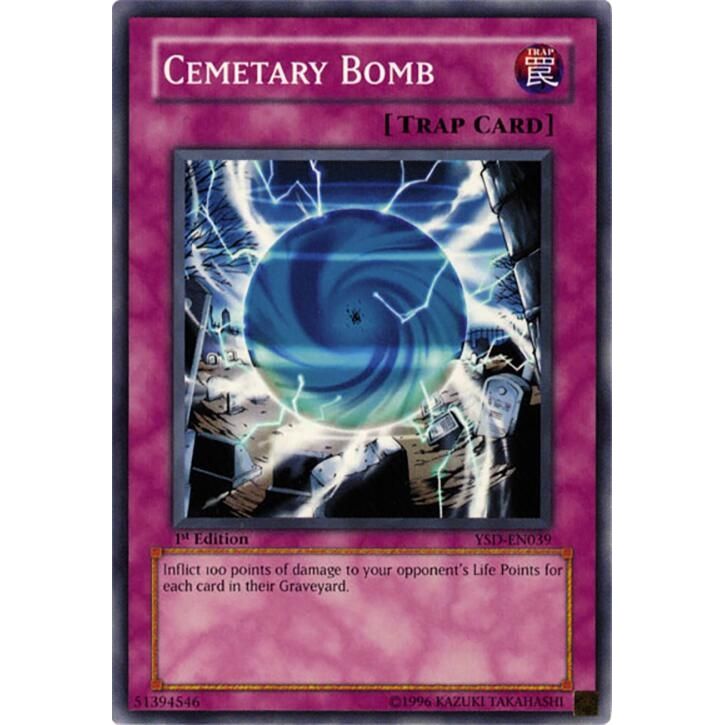 Image for Cemetary Bomb (YSD-EN039) - YuGiOh