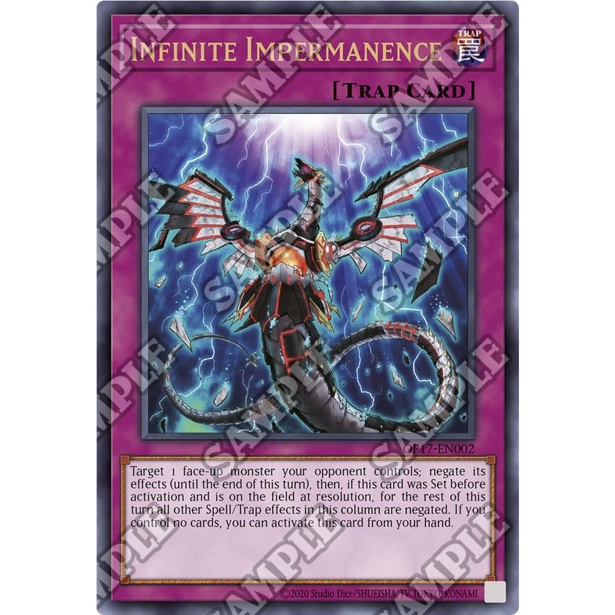 Image for Infinite Impermanence (UTR) (OP17-EN002) (OP17) - YuGiOh