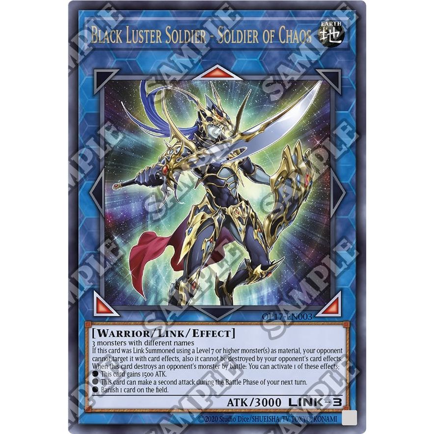 Image for Black Luster Soldier - Soldier of Chaos (UTR) (OP17-EN003) (OP17) - YuGiOh