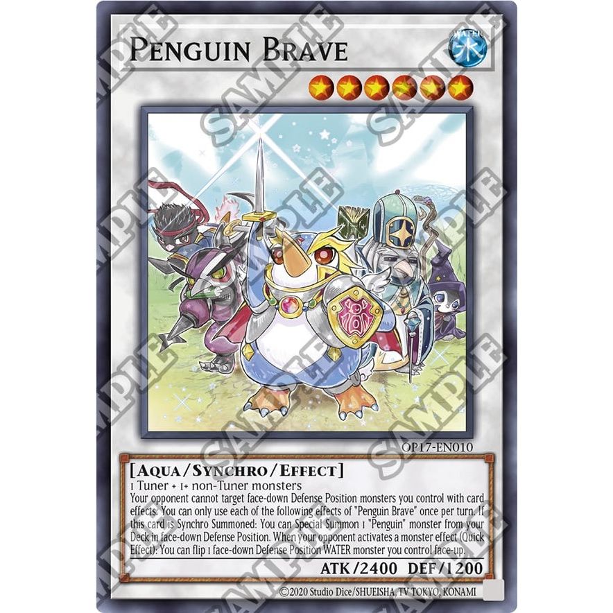 Image for Penguin Brave (OP17-EN010) (OP17) - YuGiOh
