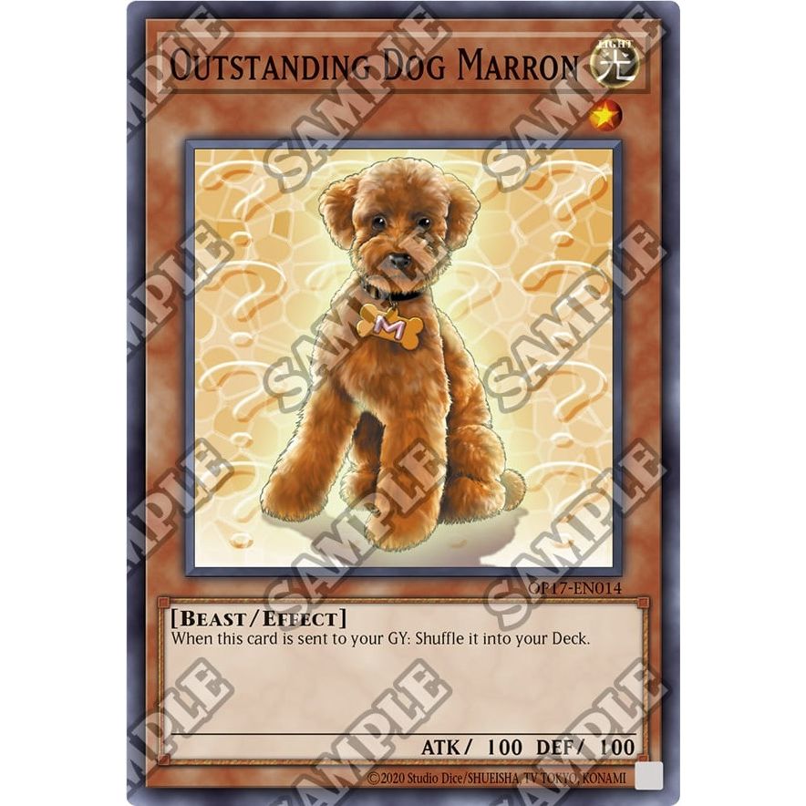 Image for Outstanding Dog Marron (OP17-EN014) (OP17) - YuGiOh