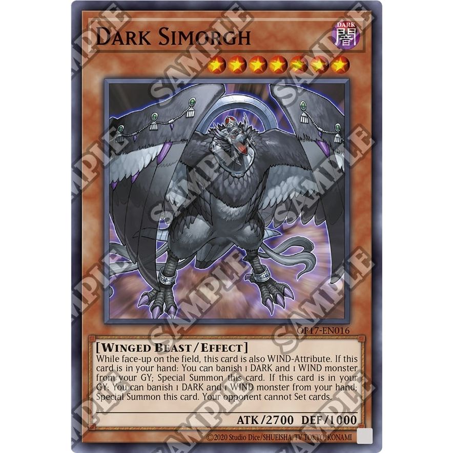 Image for Dark Simorgh (OP17-EN016) (OP17) - YuGiOh