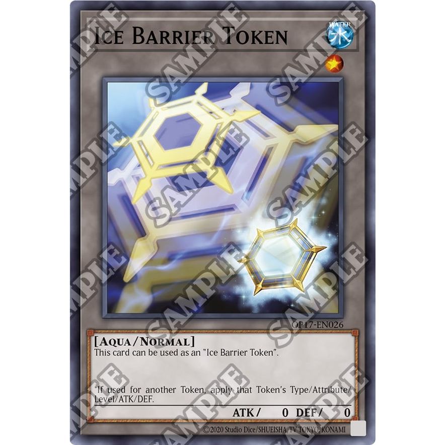 Image for Ice Barrier Token (OP17-EN026) (OP17) - YuGiOh