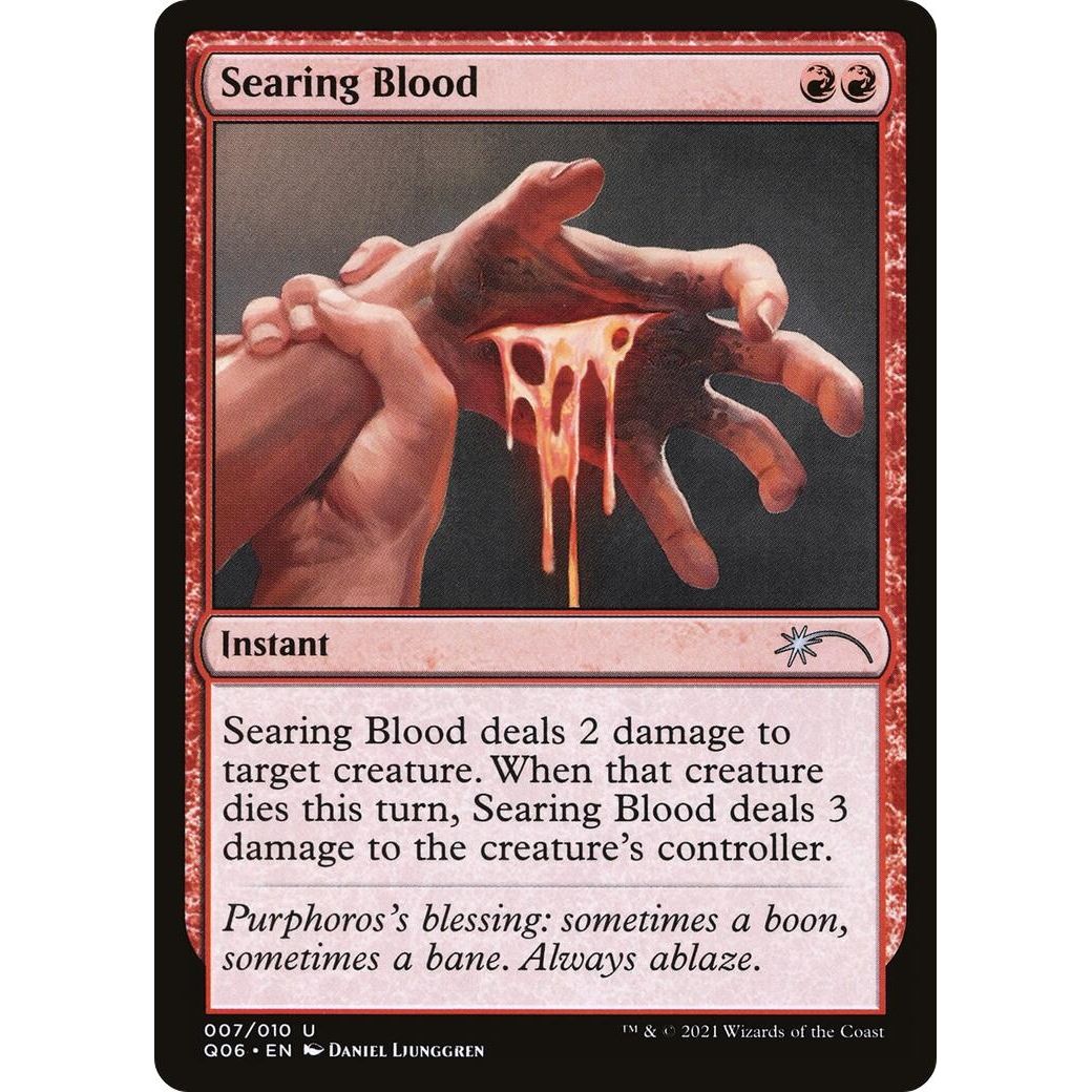 Image for Searing Blood (7) (UMP) - Magic: The Gathering