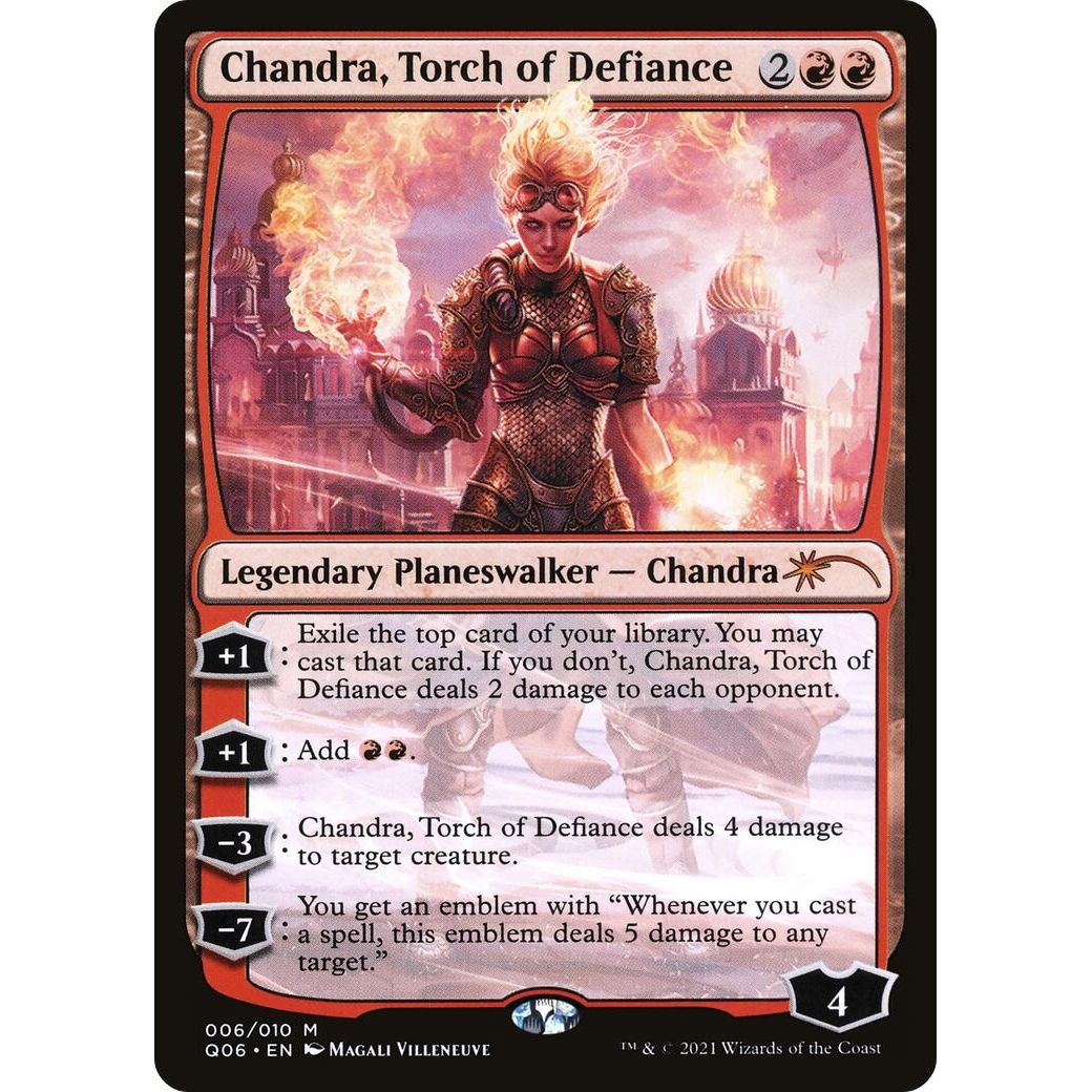 Image for Chandra, Torch of Defiance (6) (UMP) - Magic: The Gathering