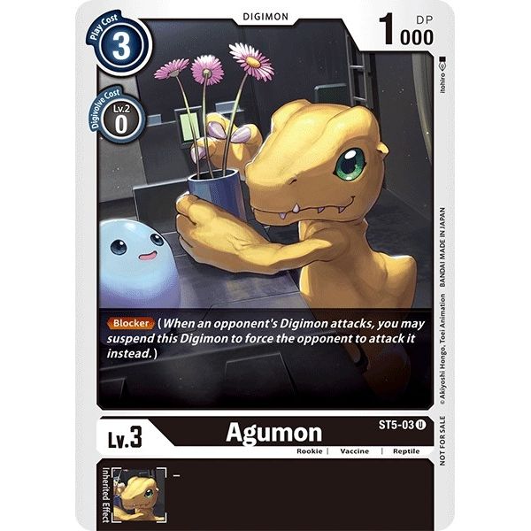 Image for Agumon (Official Tournament Pack Vol.3) (ST5-03 U) (ST-5) - Digimon Card Game