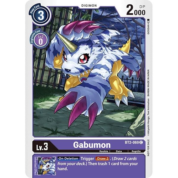 Image for Gabumon - BT2-069 (Official Tournament Pack Vol.3) (BT2-069 C) (BT01-03A) - Digimon Card Game