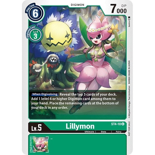 Image for Lillymon (Official Tournament Pack Vol.3) (ST4-10 U) (ST-4) - Digimon Card Game