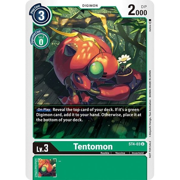 Image for Tentomon (Official Tournament Pack Vol.3) (ST4-03 U) (ST-4) - Digimon Card Game
