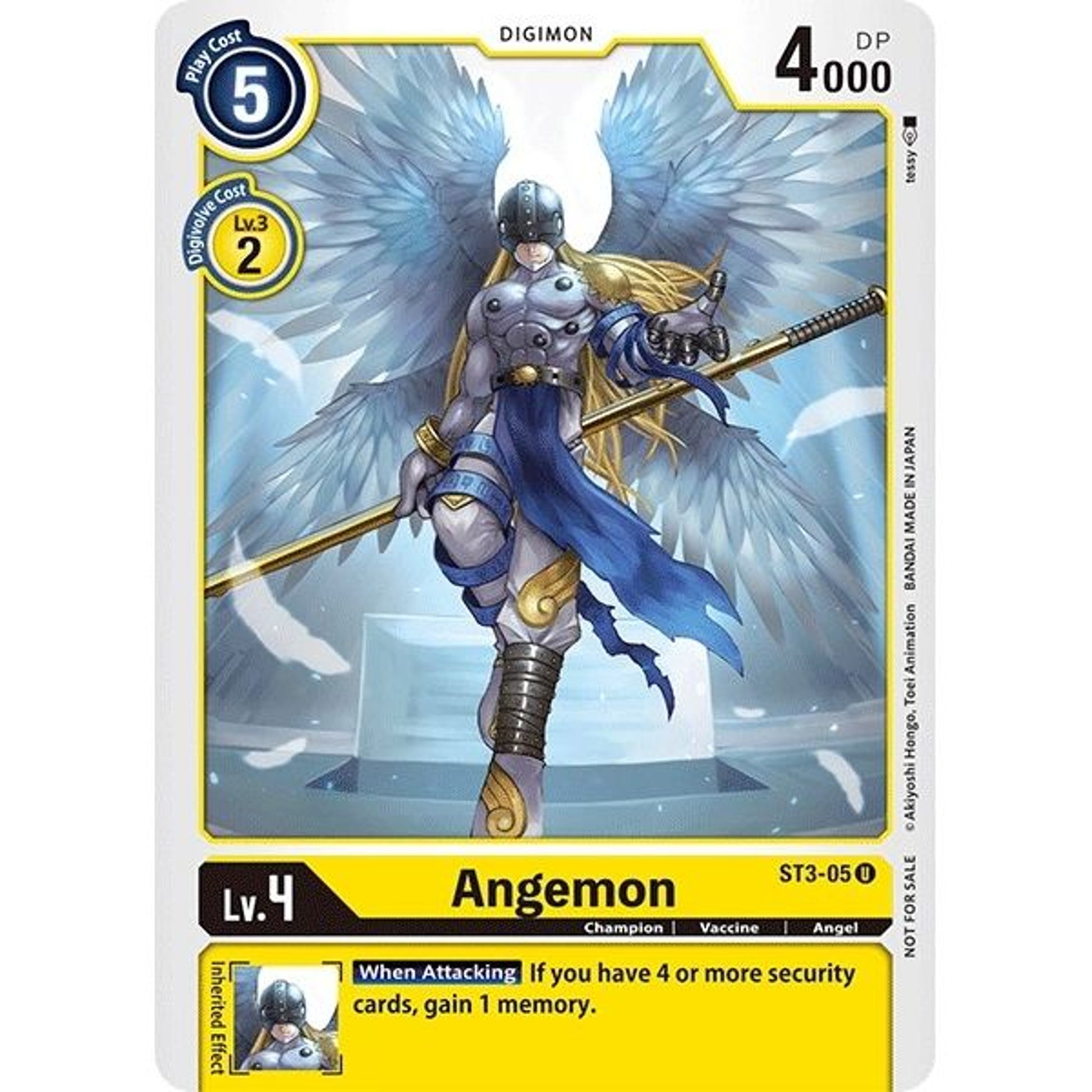 Image for Angemon (Official Tournament Pack Vol.3) (ST3-05 U) (ST-3) - Digimon Card Game