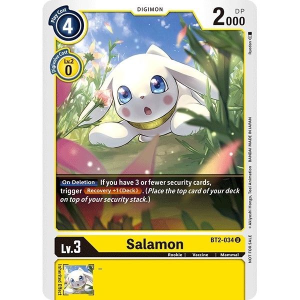 Image for Salamon - BT2-034 (Official Tournament Pack Vol.3) (BT2-034 U) (BT01-03A) - Digimon Card Game