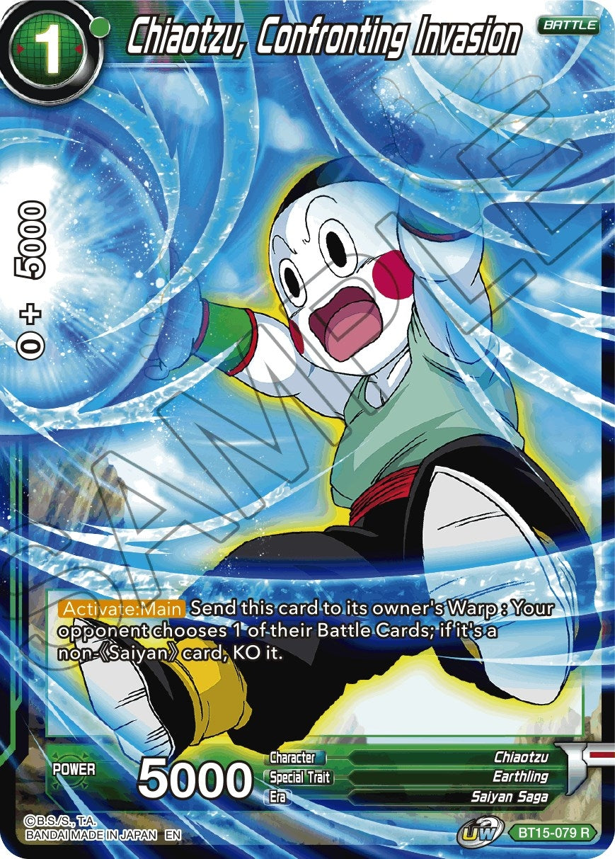 Image for Chiaotzu, Confronting Invasion (BT15-079) (DBS-B15) - Dragon Ball Super: Masters