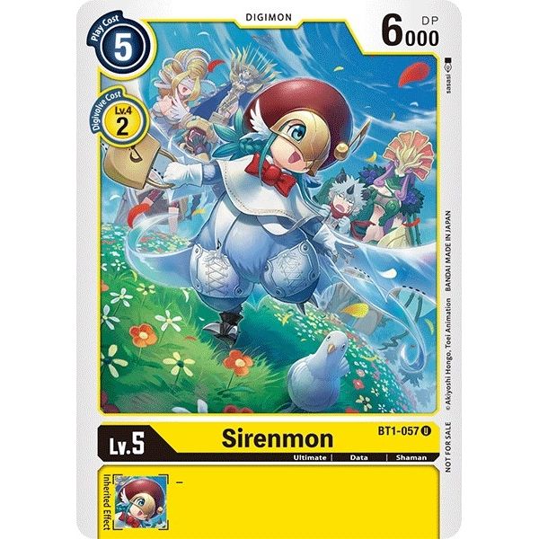 Image for Sirenmon (Winner Pack Double Diamond) (BT1-057 U) (BT01-03A) - Digimon Card Game