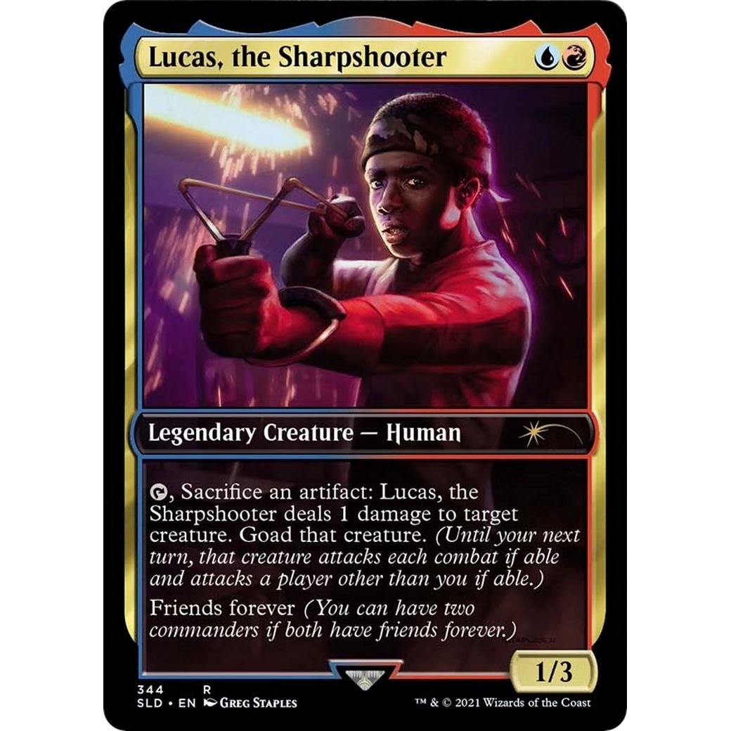 Image for Lucas, the Sharpshooter (344) (SLD) - Magic: The Gathering