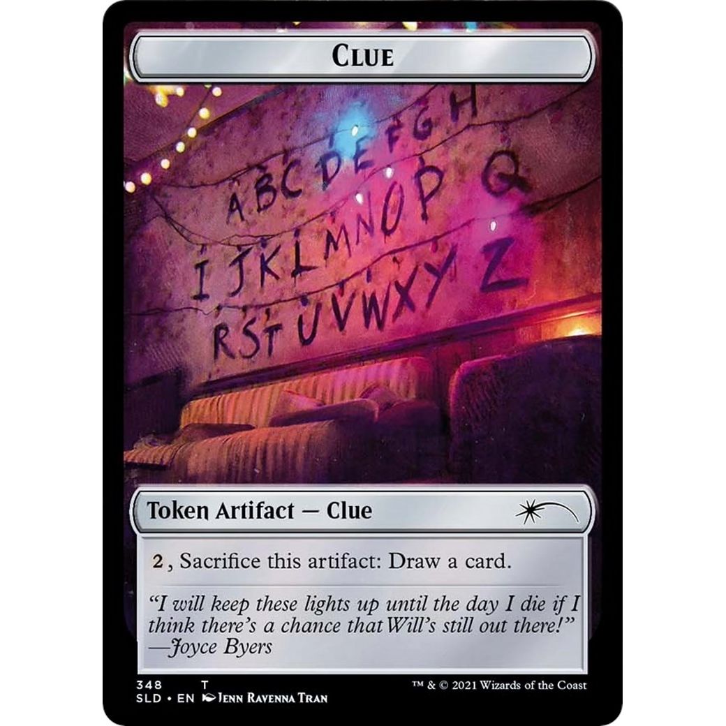 Image for Clue Token (348) (SLD) - Magic: The Gathering