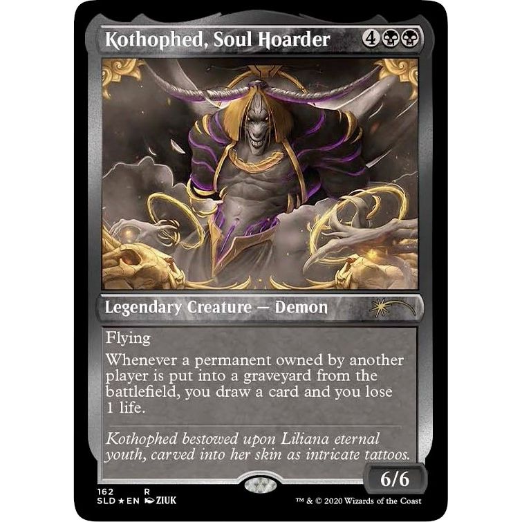 Image for Kothophed, Soul Hoarder (Foil Etched) (162) (SLD) - Magic: The Gathering