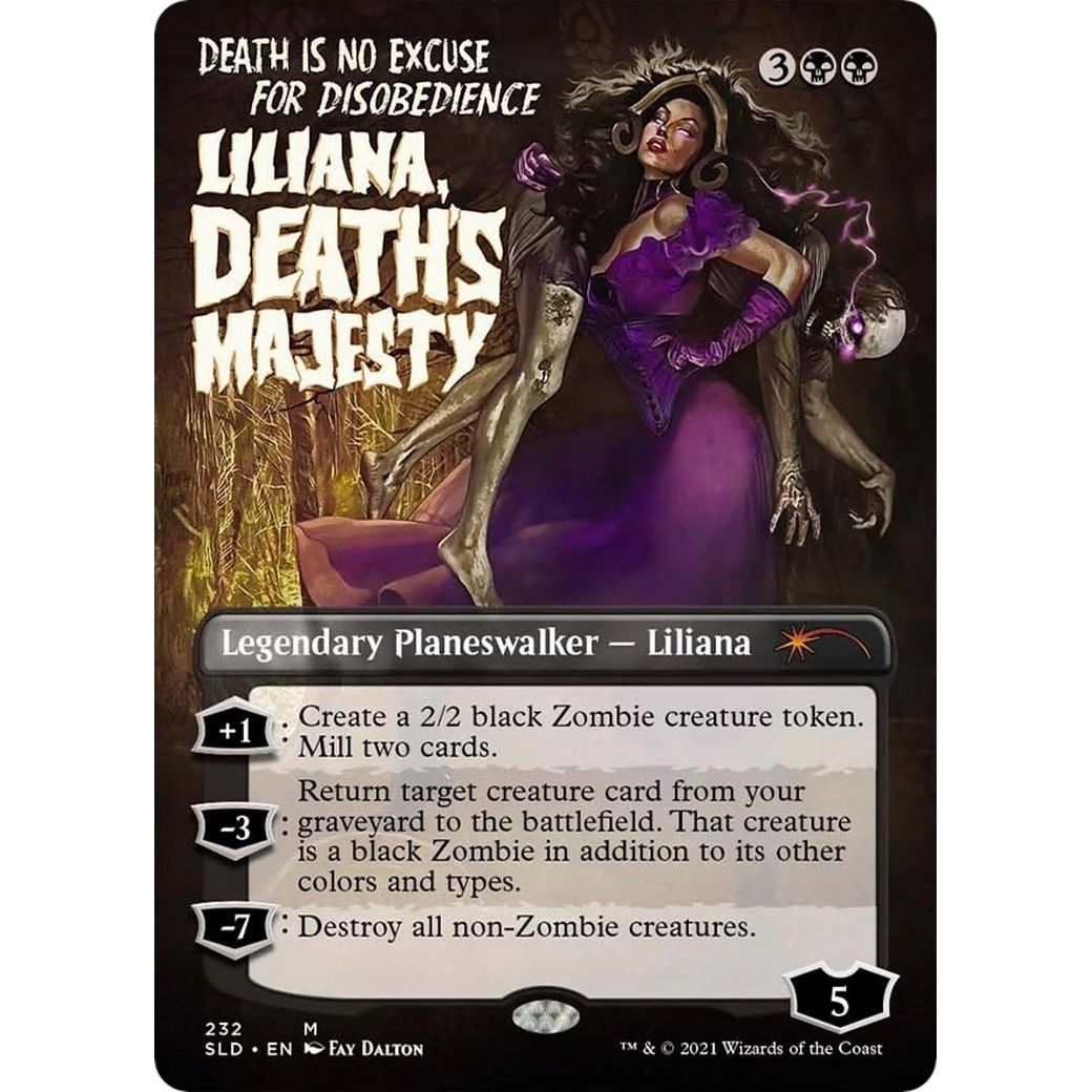 Image for Liliana, Death's Majesty (232) (SLD) - Magic: The Gathering