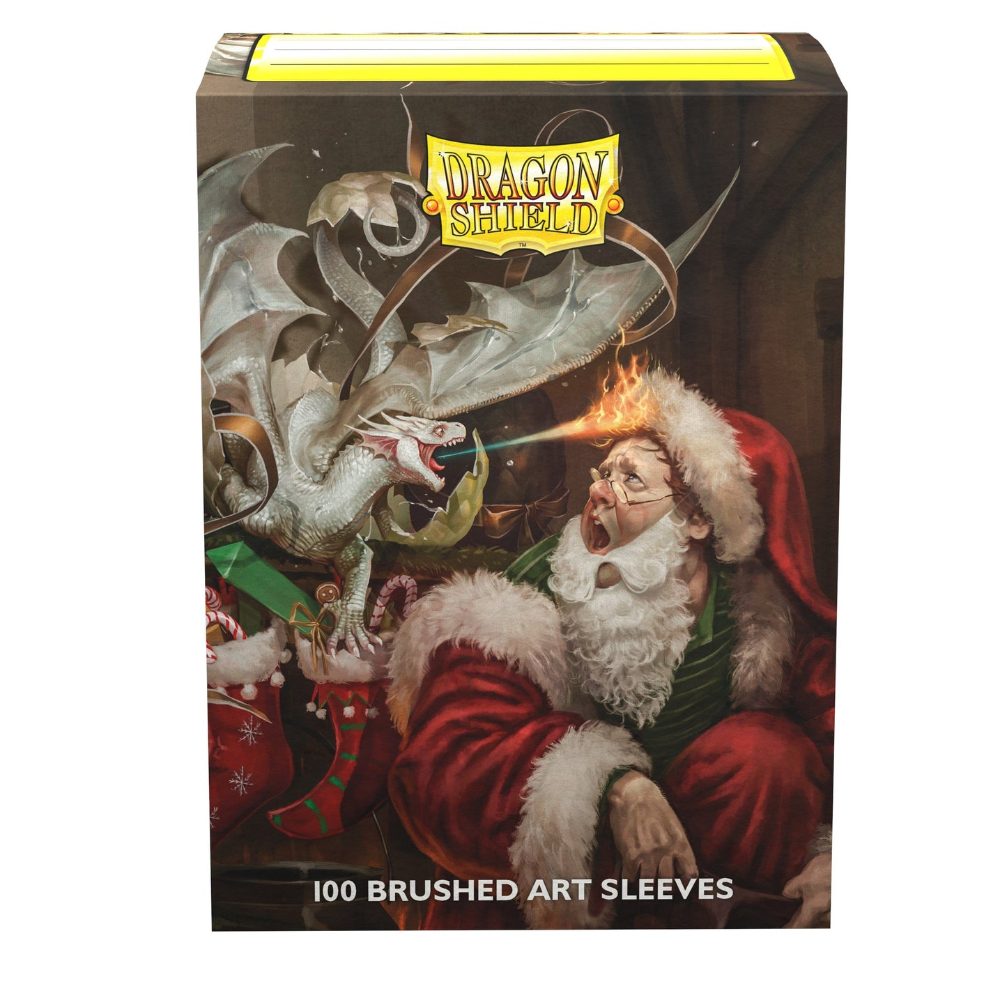 Image for Dragon Shield Limited Edition Art Brushed Sleeves - Christmas 2021 (100-Pack) - Card Sleeves