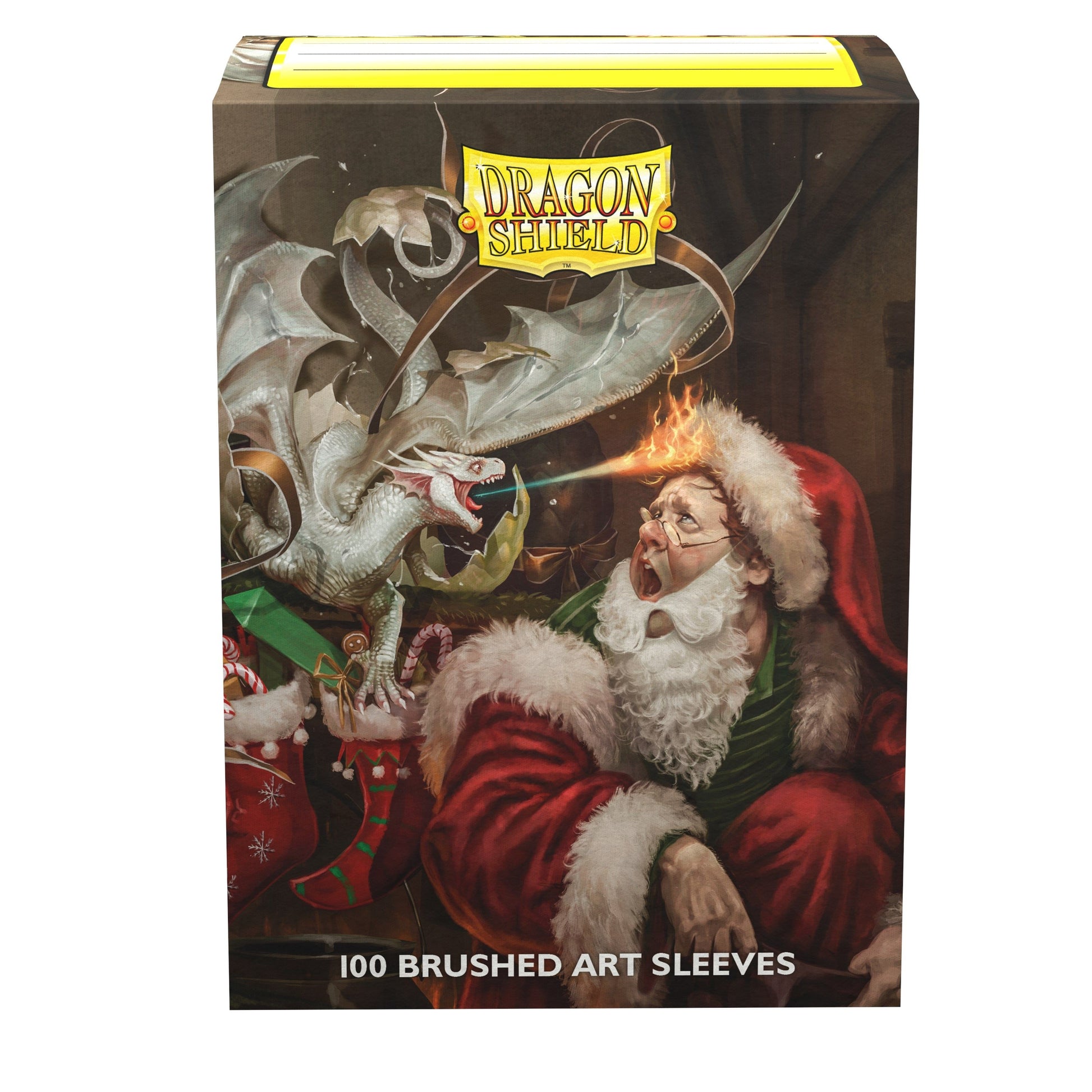 Image for Dragon Shield Limited Edition Art Brushed Sleeves - Christmas 2021 (100-Pack) - Card Sleeves