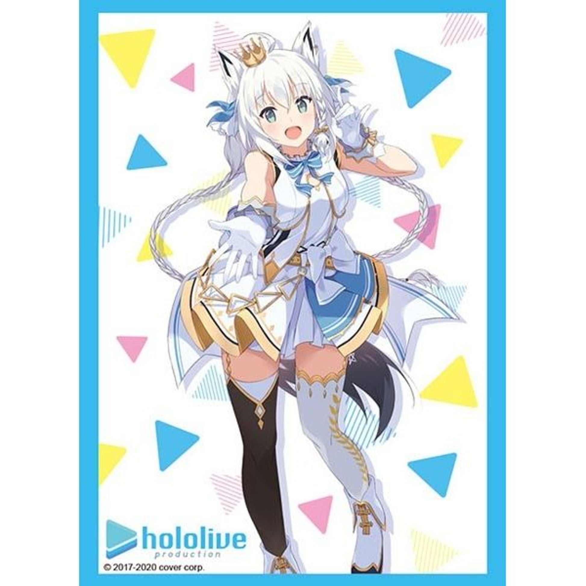 Image for Bushiroad Sleeve Collection HG Vol.2925: Hololive Production - Shirakami Fubuki - 1st fes. "Non-stop Story" ver. (75-Pack) - Card Sleeves