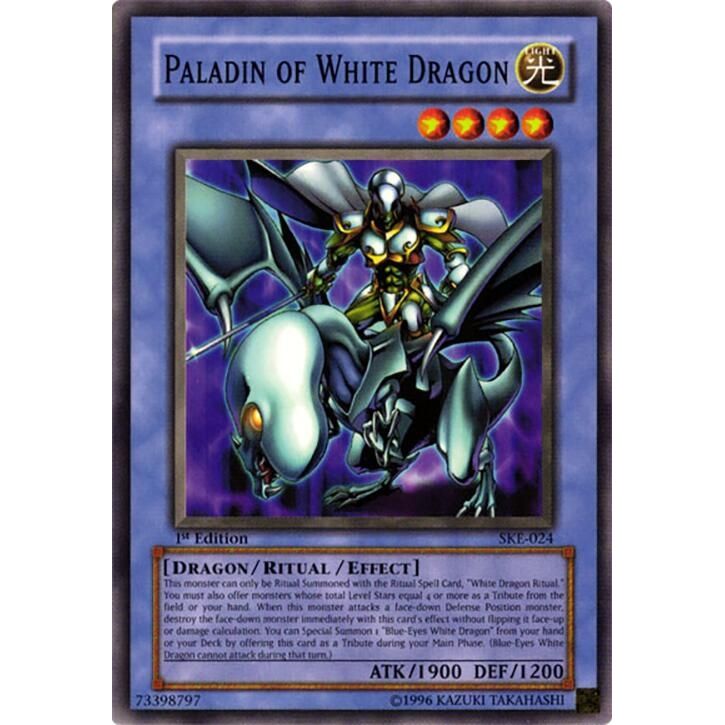 Image for Paladin of White Dragon (SKE-024) (SKE) - YuGiOh
