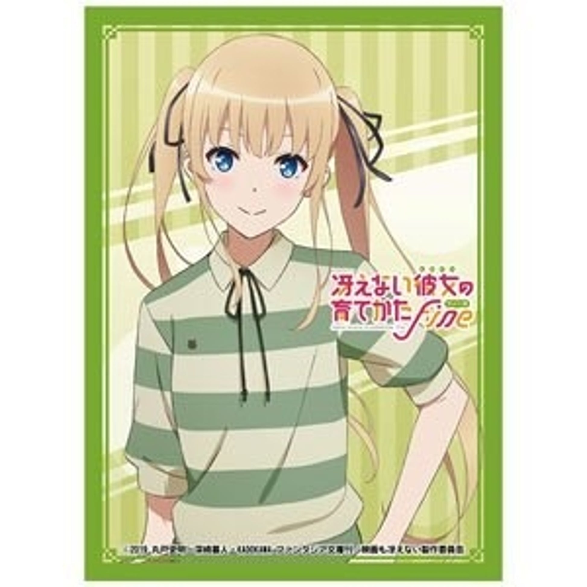 Image for Nijigen Cospa x Axia Character Sleeve: Saekano: How to Raise a Boring Girlfriend Fine - Eriri Spencer Sawamura (60-Pack) - Card Sleeves