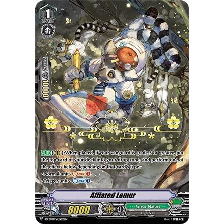 Image for Afflated Lemur (Hot Stamped) (BSF 2021/VGS02EN) (VPR) - Cardfight Vanguard