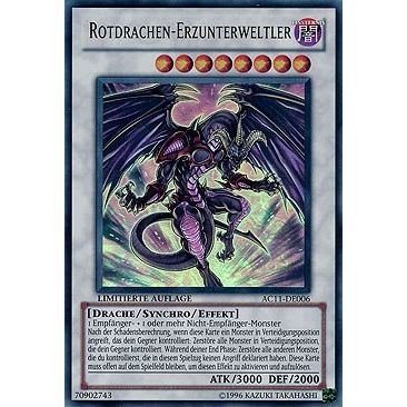 Image for Red Dragon Archfiend (German) - "Rotdrachen-Erzunterweltler" (AC11-DE006) (AC11) - YuGiOh