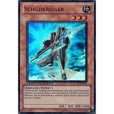 Image for Shield Warrior (German) - "Schildkrieger" (AC11-DE007) (AC11) - YuGiOh