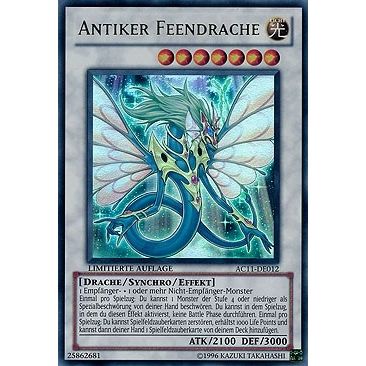 Image for Ancient Fairy Dragon (German) - "Antiker Feendrache" (AC11-DE012) (AC11) - YuGiOh