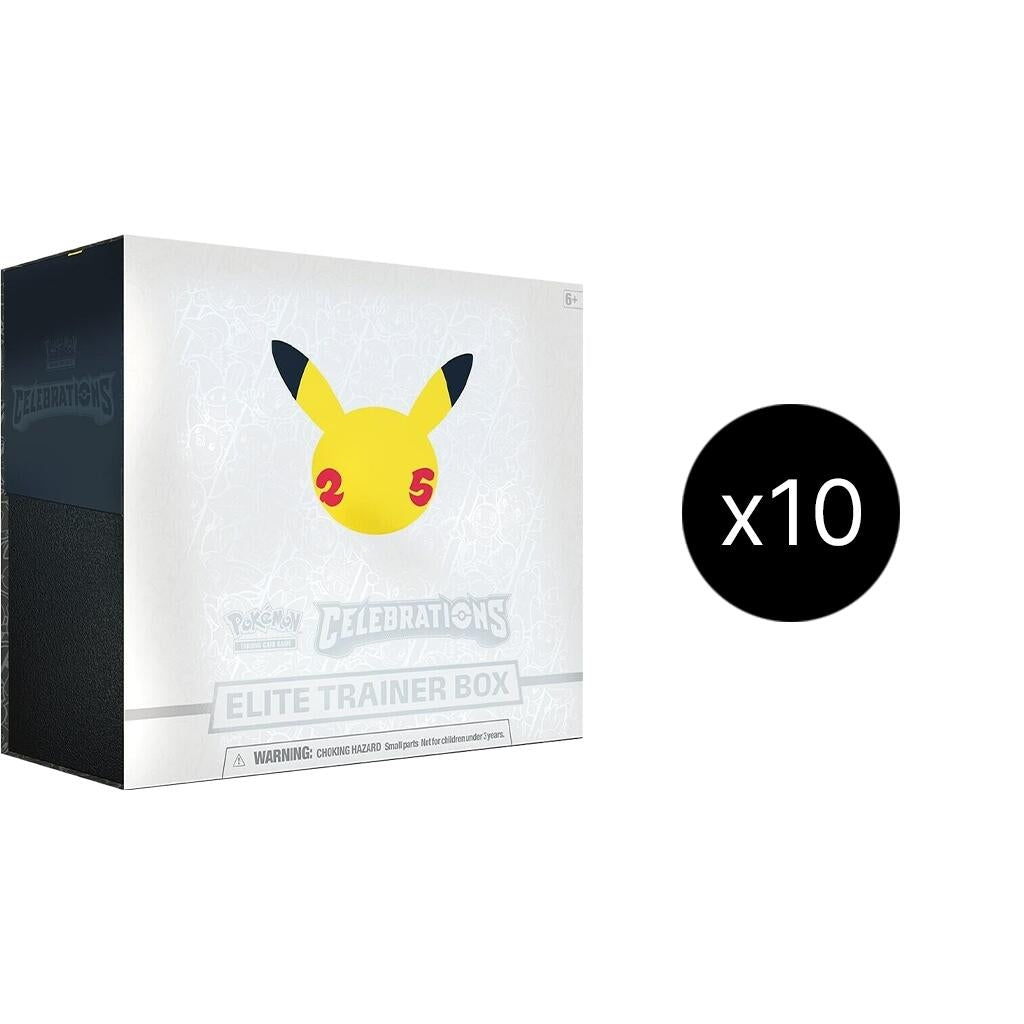 Image for Celebrations Elite Trainer Box Case - Pokemon