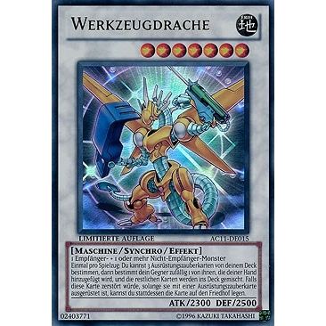 Image for Power Tool Dragon (German) - "Werkzeugdrache" (AC11-DE015) (AC11) - YuGiOh
