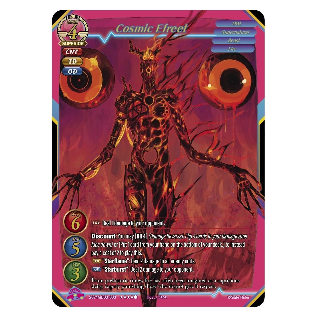Image for Cosmic Efreet (2021GB03-083) (GB03) - Gate Ruler