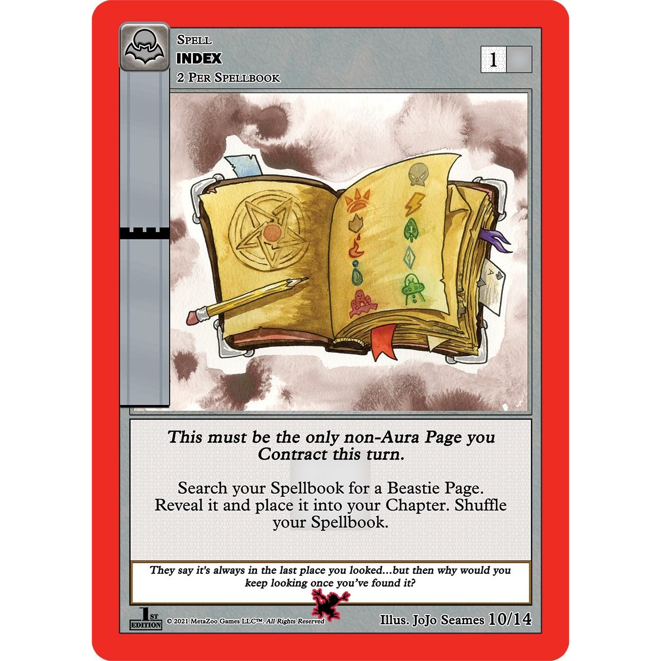 Image for Index (10/14) (NFFE-RE) - MetaZoo