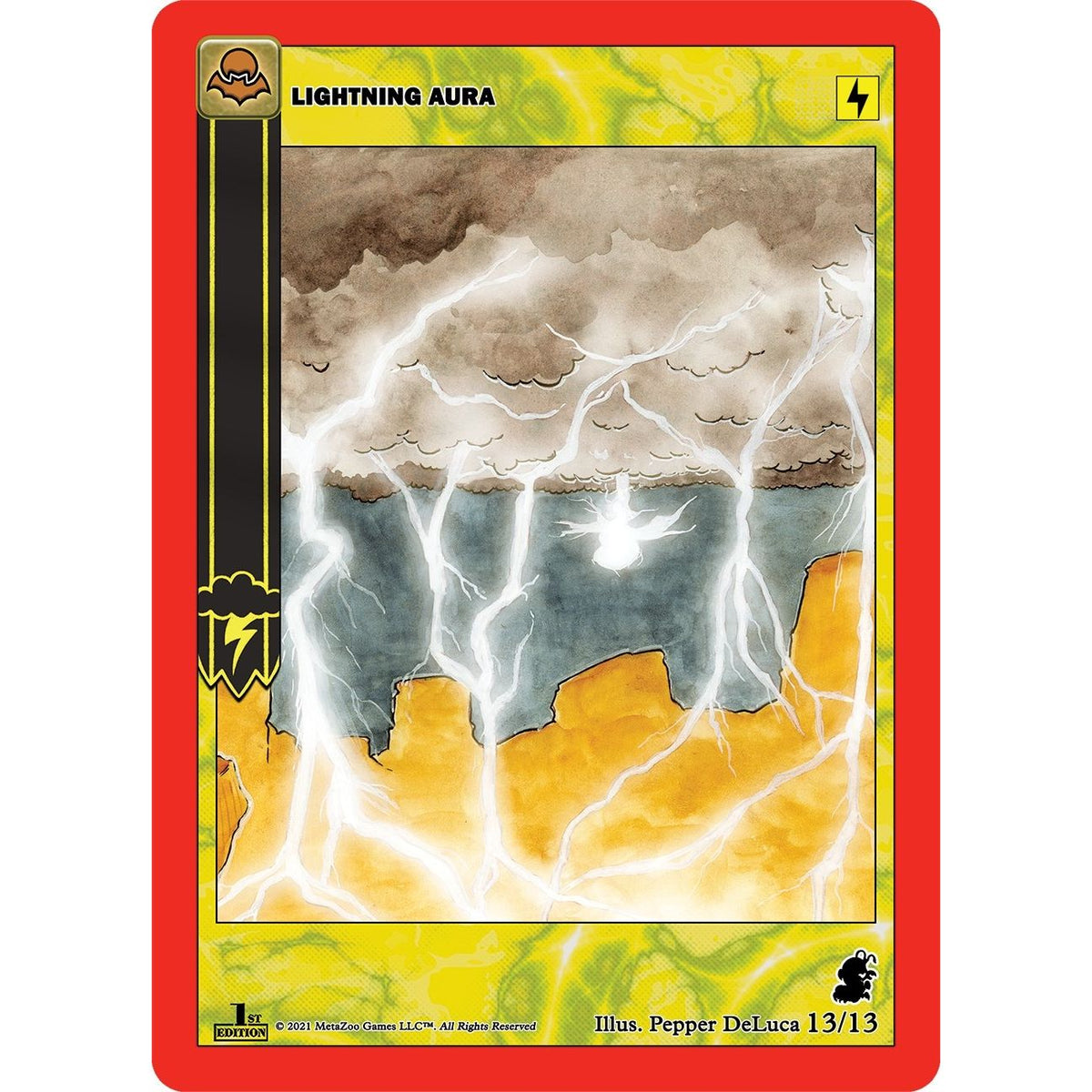 Image for Lightning Aura (13/13) (NFFE-RE) - MetaZoo