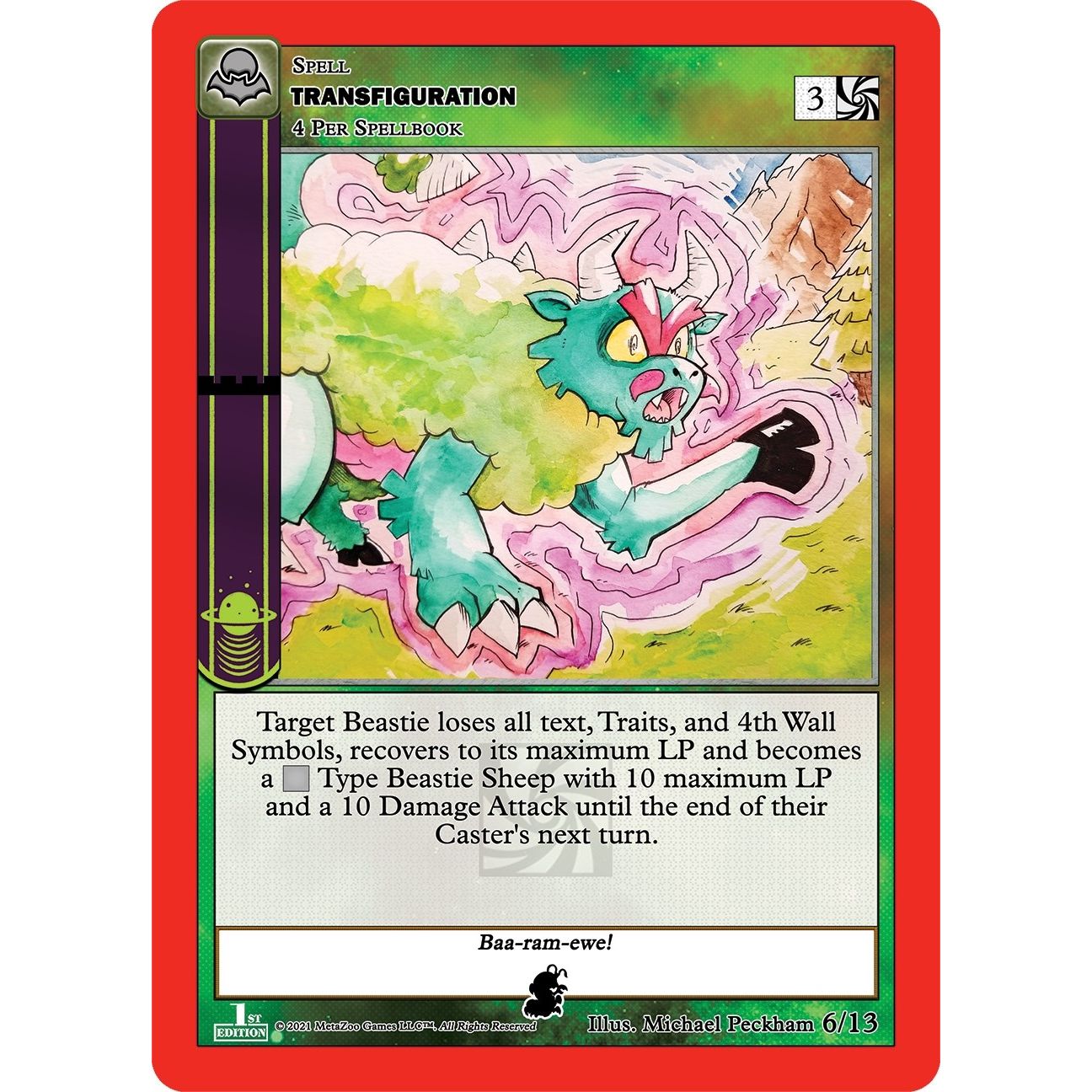 Image for Transfiguration (6/13) (NFFE-RE) - MetaZoo
