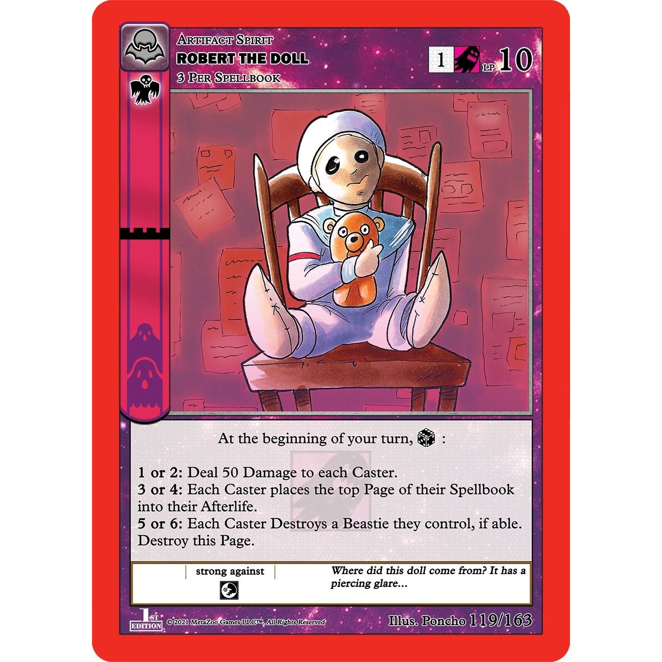 Image for Robert The Doll (119/163) (NFFE) - MetaZoo