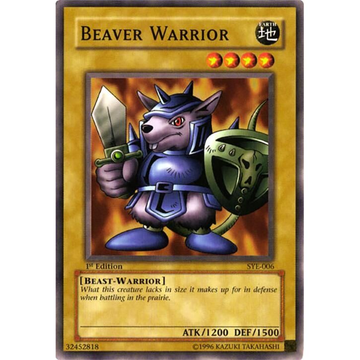 Image for Beaver Warrior (SYE-006) (SYE) - YuGiOh