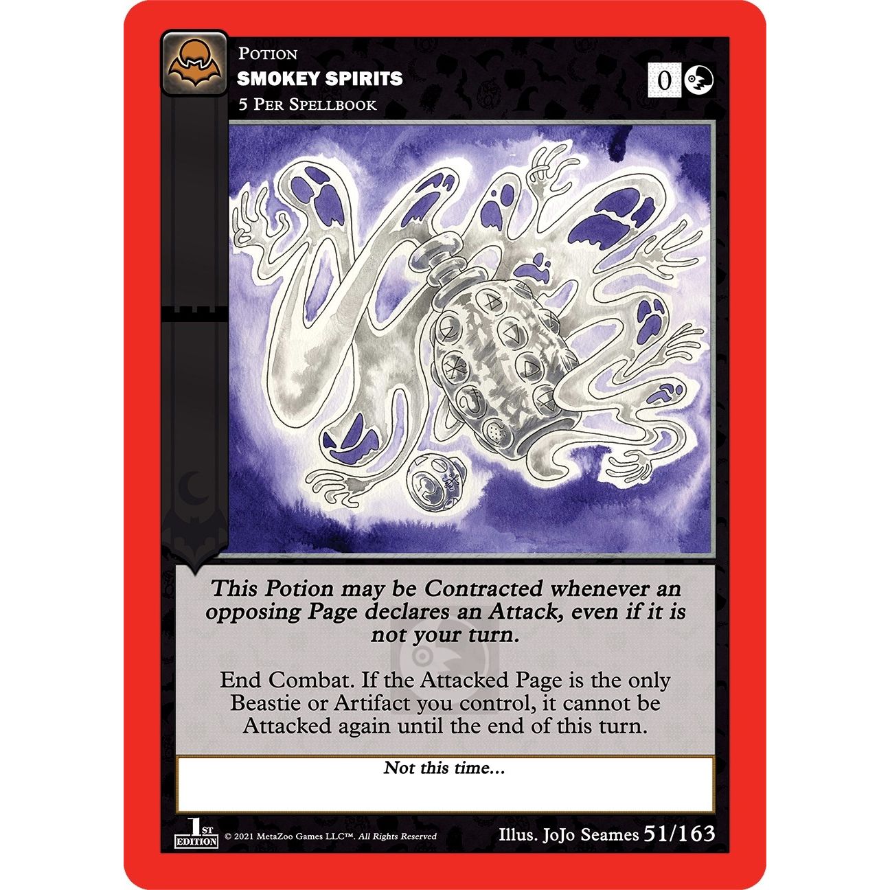 Image for Smokey Spirits (51/163) (NFFE) - MetaZoo