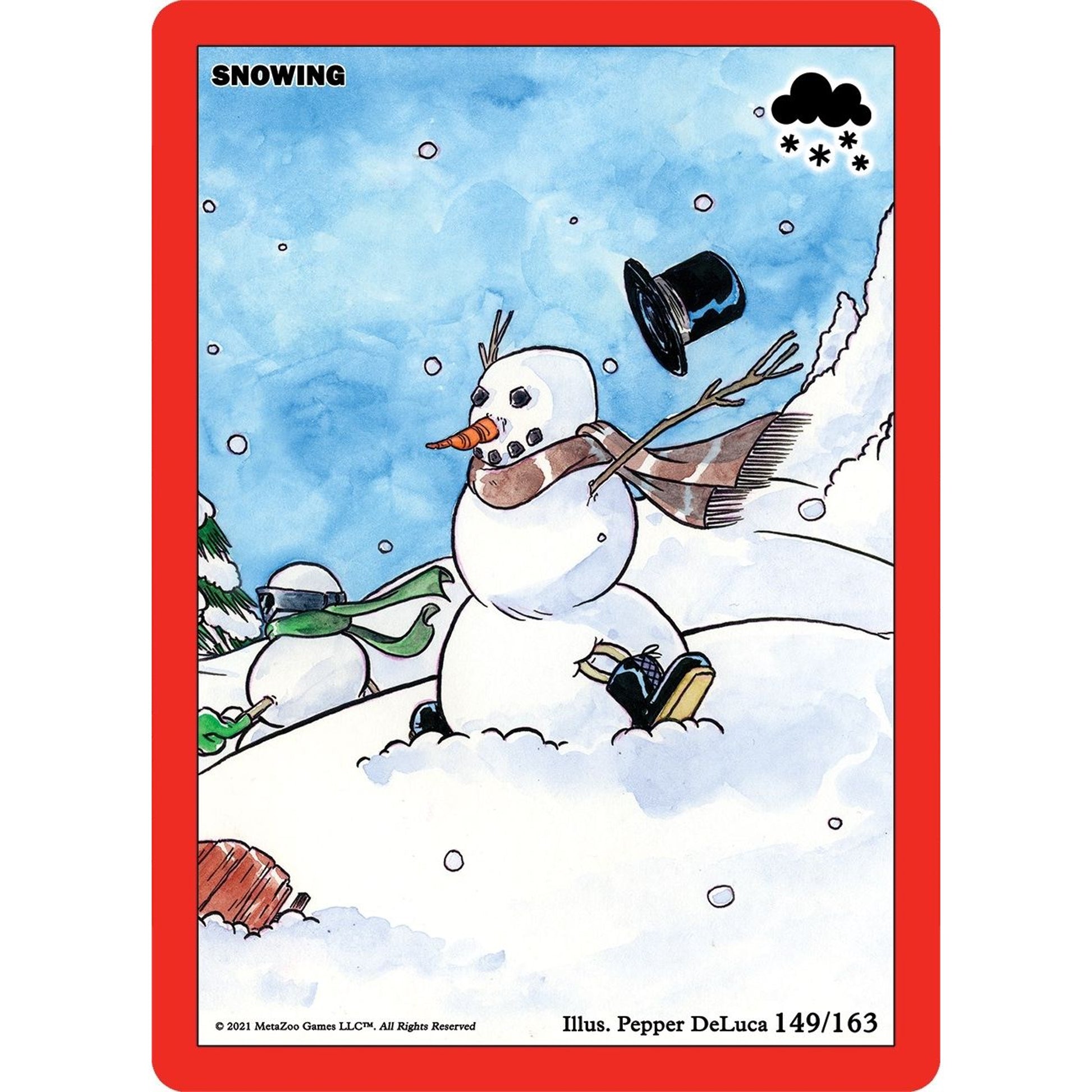 Image for Snowing (149/163) (NFFE) - MetaZoo