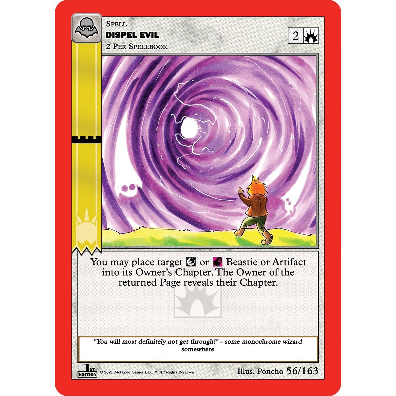 Image for Dispel Evil (56/163) (NFFE) - MetaZoo