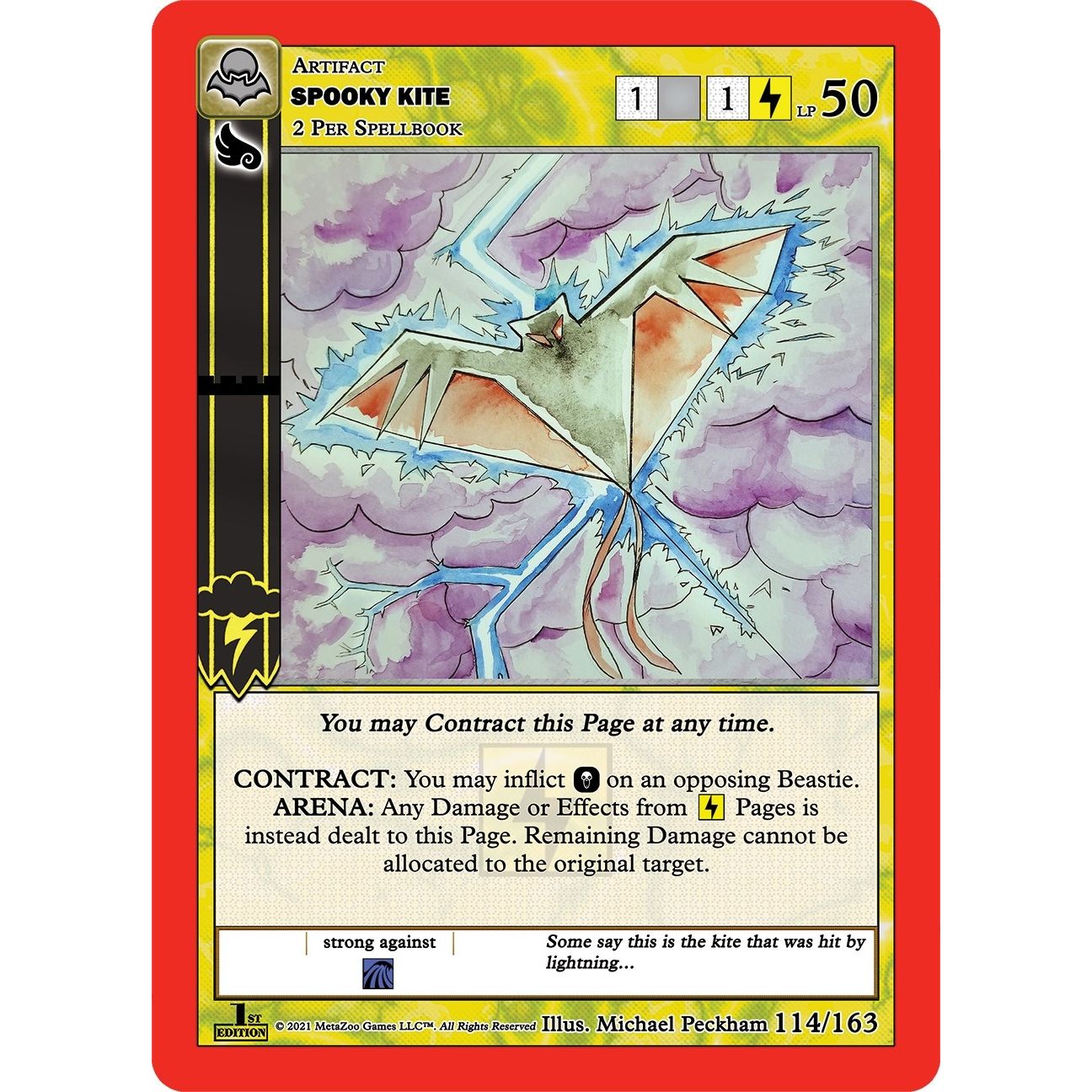 Image for Spooky Kite (114/163) (NFFE) - MetaZoo