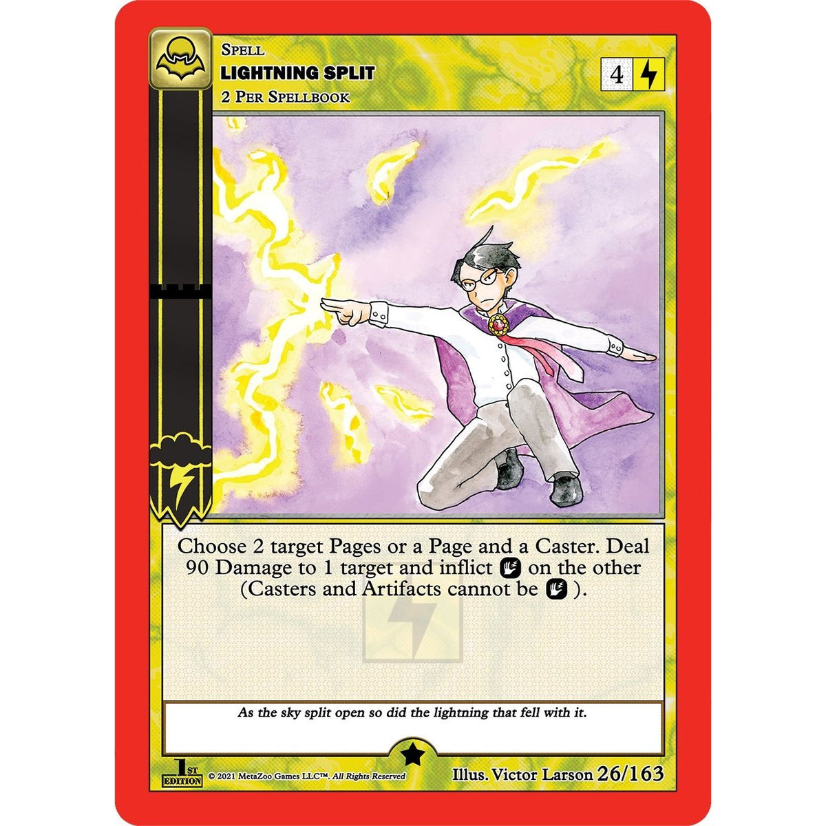 Image for Lightning Split (26/163) (NFFE) - MetaZoo