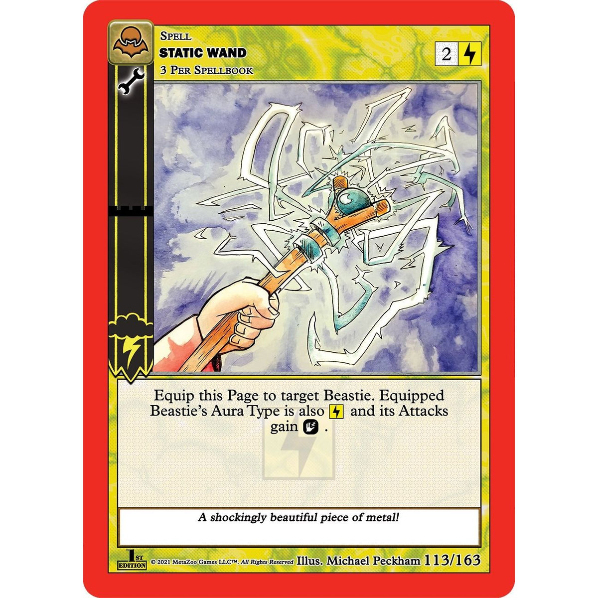 Image for Static Wand (113/163) (NFFE) - MetaZoo